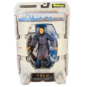 STAR TREK Enterprise Broken Bow LT MALCOLM REED 6” Figure 2002 Art Asylum NIB